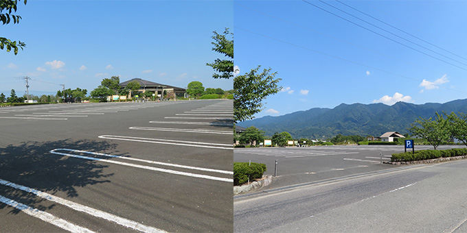 ふれあい農業公園 駐車場